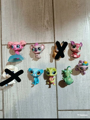 Συλλογή Littlest Pet Shop σαν καινούργια, 7 φιγούρες