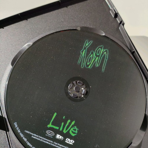 Korn Live at Hammerstein DVD used, metal