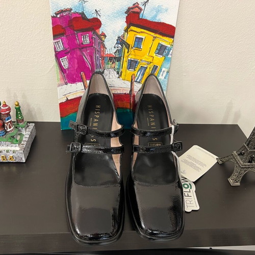 Mary Jane pumps Hispanitas new, leather, size 39, black