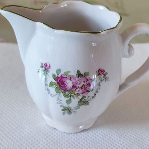 Società Ceramica Italiana Laveno vintage milk jug 1955