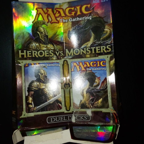 Magic The Gathering Duel Decks Heroes vs Monsters cards used