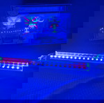  48LED Black Light/ UV Lamp Strip Tube 10W USB για Funko Pop