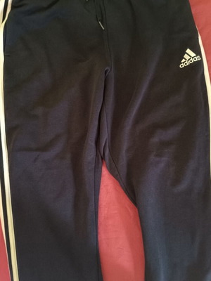 Adidas tracksuit pants, blue, XL