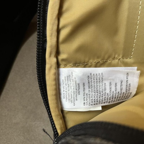 The North Face Kabyte Backpack used, black and grey