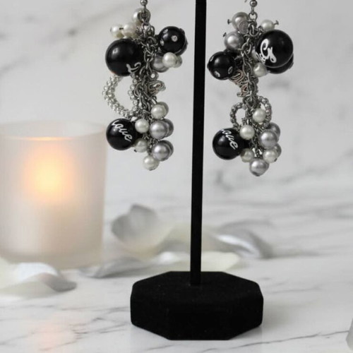 Dolce & Gabbana earrings used with statement design