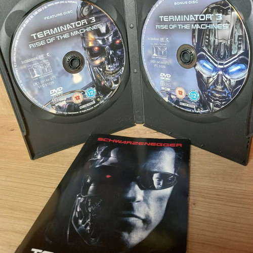 Terminator 3 DVD like new with English subtitles