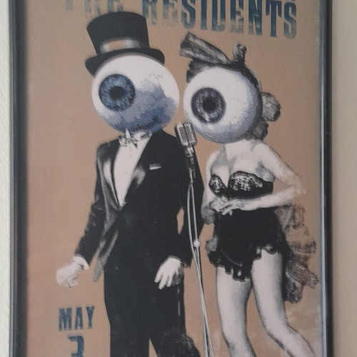The Residents Poster New With Frame 32×23cm