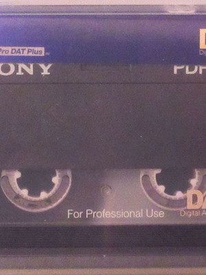 Sony PDP-65C Pro DAT Plus digital audio tape new sealed