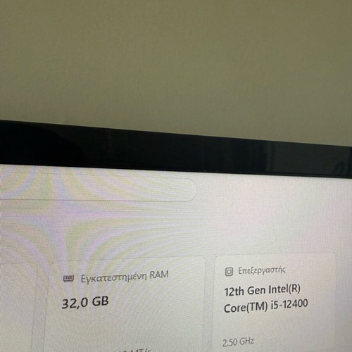 Gaming PC RTX 3050 8Gb I5 12400 32Gb RAM like new