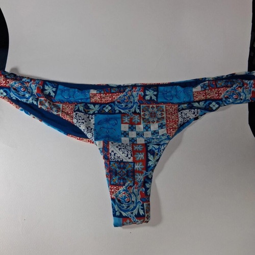 Bottom bikini Tezenis like new, blue multicolor, size L