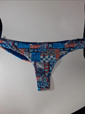 Bottom bikini Tezenis like new, blue multicolor, size L