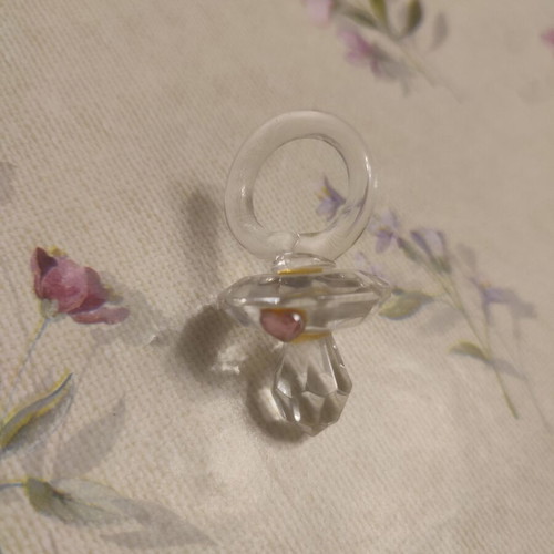 Set of 5 vintage crystal miniatures