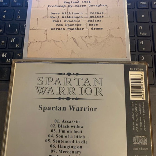 Spartan Warrior CD used, metal genre