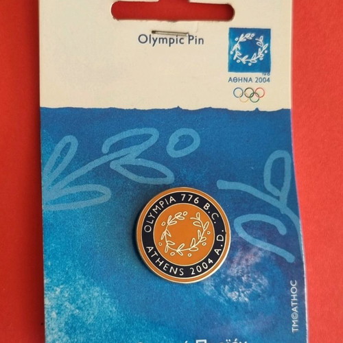 Olympic pins Athens 2004 new, set of 8 pieces