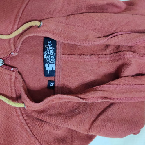 Hoodie used, red, size XL