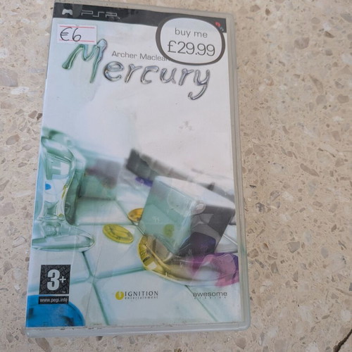 Archer Maclean Mercury PSP game used