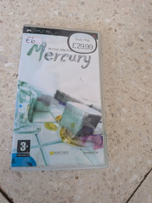 Archer Maclean Mercury PSP game used