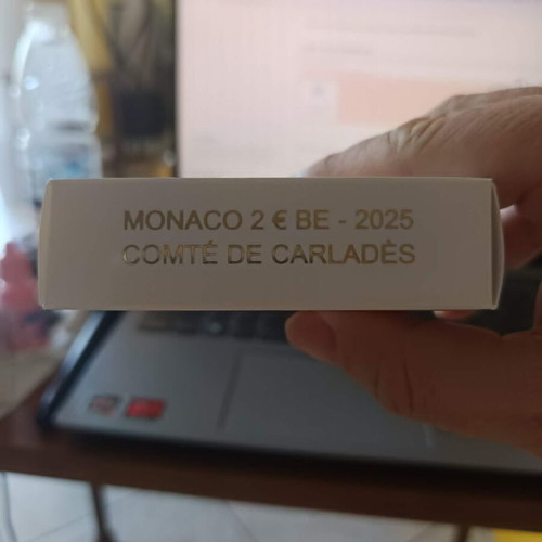Monaco 2025 Proof Lux Coin new with certificate of authenticity