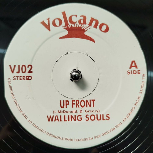 Wailing Souls Up Front vinyl record used, reggae