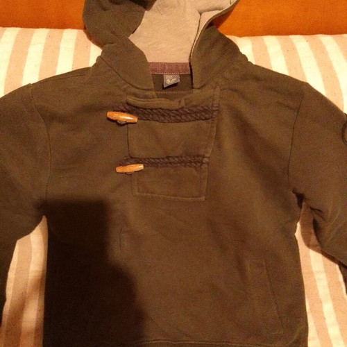 Zara kids khaki sweatshirt for boys 9-10 years like new