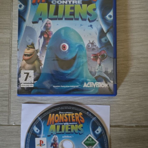 Monsters VS Aliens PS2 like new without manual