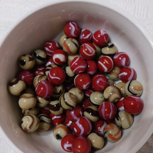 Marbles new, set of 80 pcs φ16 plus 2 pcs φ25