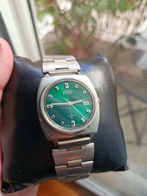 Seiko 7005-7001 Analog Automatic Men's Watch 17 Jewels Vintage