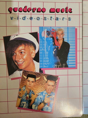 80's Videostars Notebooks New, Set of 2