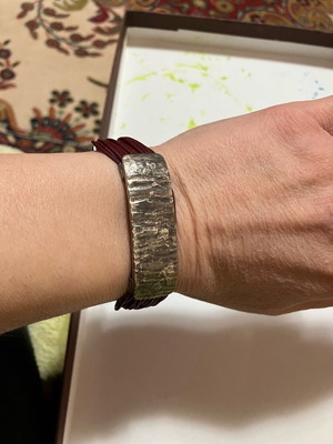 Leather bracelet used