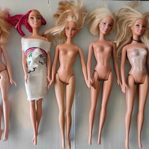 Barbie κούκλες μεταχειρισμένες χωρίς ρούχα, πακέτο 57 τεμαχίων