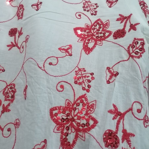 Fidele shirt with red sequins size M used