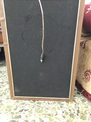 Vintage ηχεία 2 δρόμων μεταχειρισμένα, 25W 8 Ohm, ξύλινη καμπίνα δεκαετίας '70