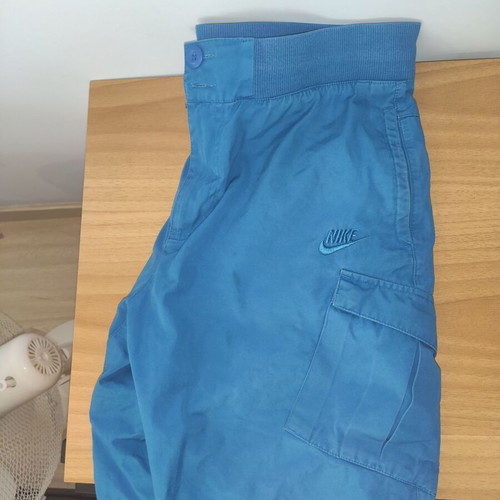 Nike Sportswear Cargo Shorts with Elastic Waist, Blue, Sizes M-L-XL
