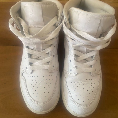 Nike Air Jordan sneakers size 37.5 used, white