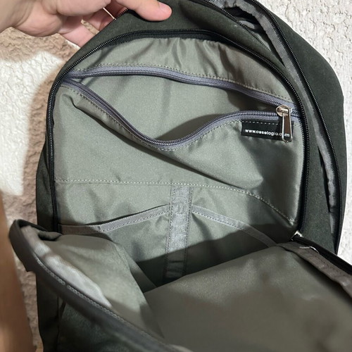 Case Logic BackPack 15.6 used, black and green