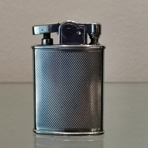 Polo lighter used vintage metal with embossed design