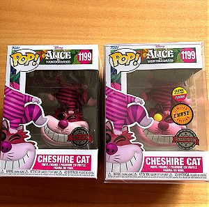 Funko Pop! Disney Alice Cheshire Cat Chase Edition bundle