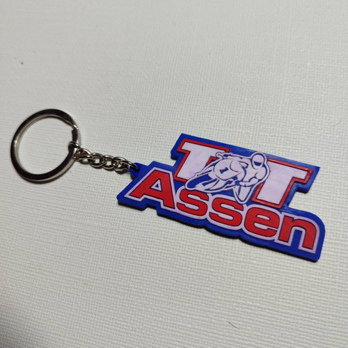 Assen TT motoGP keychain genuine like new