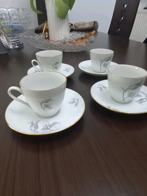 Bohemia coffee cups set of 4 like new
