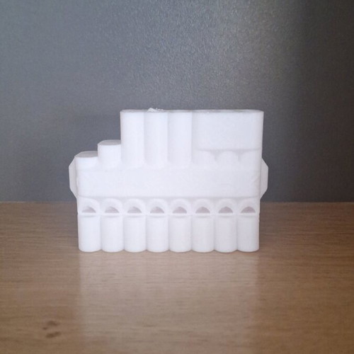 Musical flute new, made of plastic