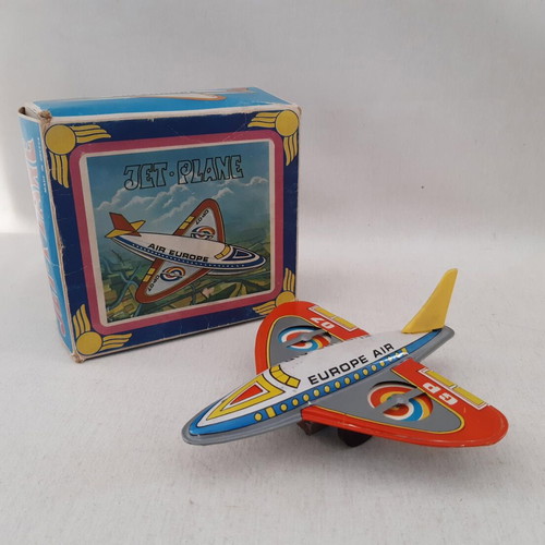 Jet plane No95 Priftis used, friction, made in Greece