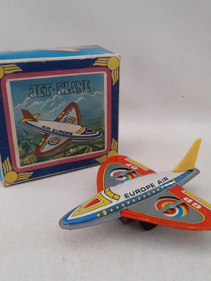 Jet plane No95 Priftis used, friction, made in Greece