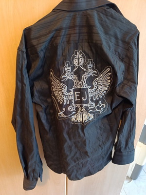 Vintage men's black shirt size L