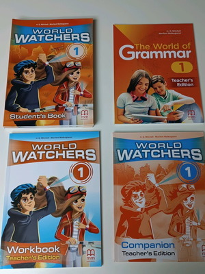 Σετ 4 βιβλίων World Watchers 1 σαν καινούργιο, αγγλικά