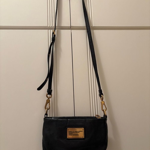 Marc by Marc Jacobs crossbody bag used, black leather