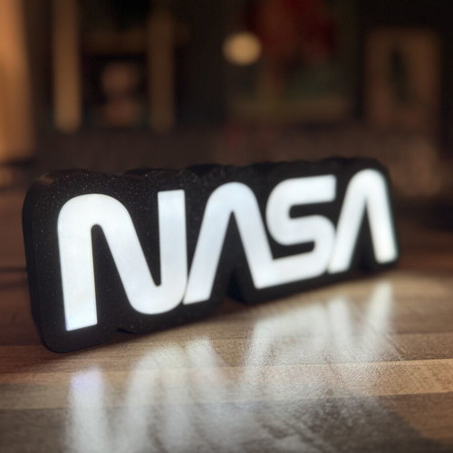 NASA 3D Print Lamp USB Powered