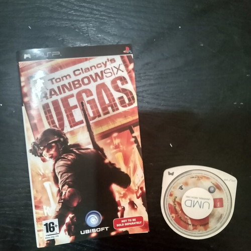 Tom Clancy's Rainbow Six Vegas PSP game used, UMD and cover only