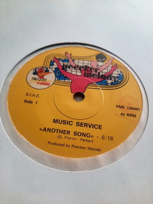 Music Service Another Song 12" maxi-single vinyl near mint