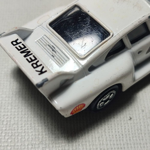 Corgi Porsche Kremer LeMans 1:64 toy car used, some marks
