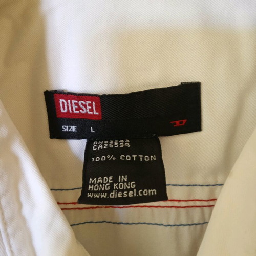Diesel shirt size Large like new, 100% cotton